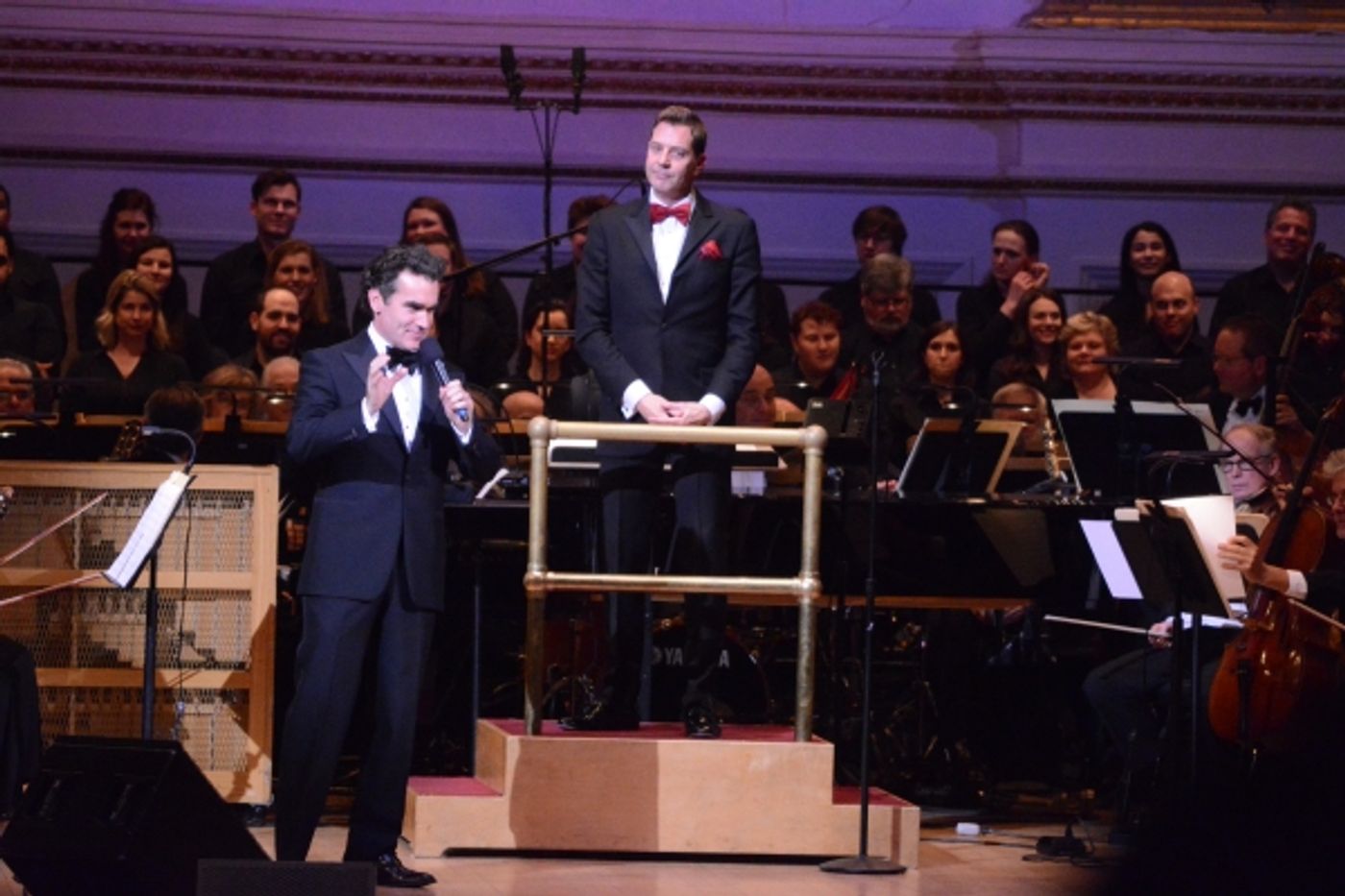 Photo Coverage: Stephanie J. Block, Brian d'Arcy James and the New York Pops Celebrate Christmas at Carnegie Hall Photo Coverage: Stephanie J. Block, Brian d'Arcy James and the New York Pops Celebrate Christmas at Carnegie Hall Image