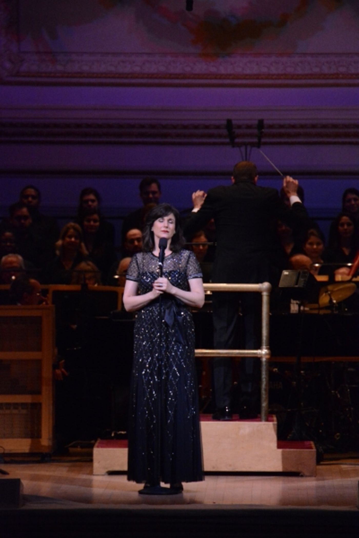 Photo Coverage: Stephanie J. Block, Brian d'Arcy James and the New York Pops Celebrate Christmas at Carnegie Hall  Image