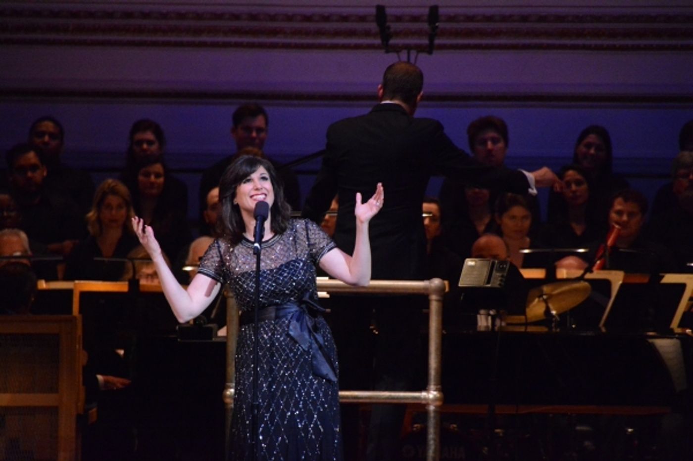 Photo Coverage: Stephanie J. Block, Brian d'Arcy James and the New York Pops Celebrate Christmas at Carnegie Hall  Image