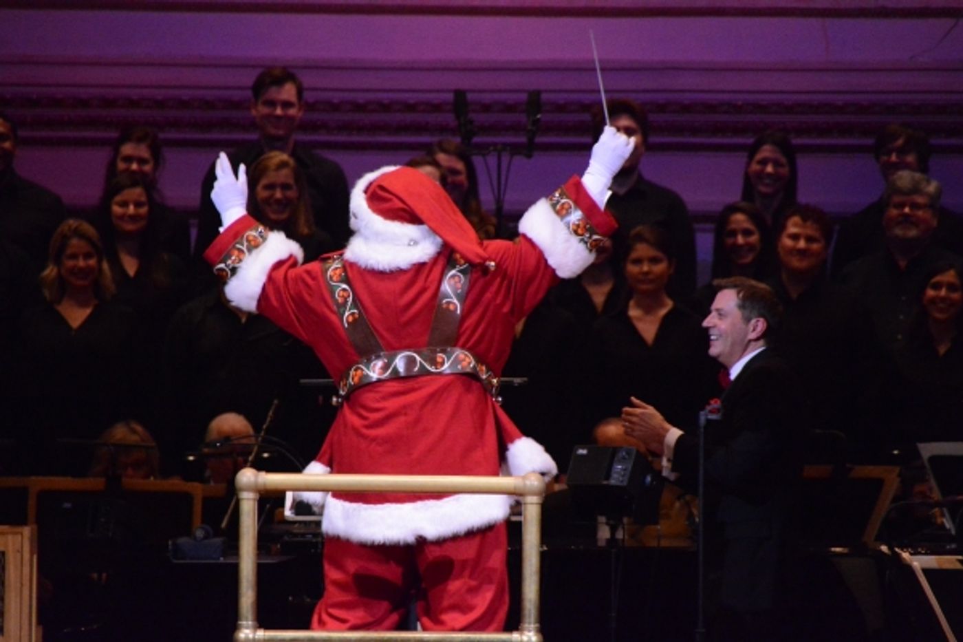 Photo Coverage: Stephanie J. Block, Brian d'Arcy James and the New York Pops Celebrate Christmas at Carnegie Hall Photo Coverage: Stephanie J. Block, Brian d'Arcy James and the New York Pops Celebrate Christmas at Carnegie Hall Image