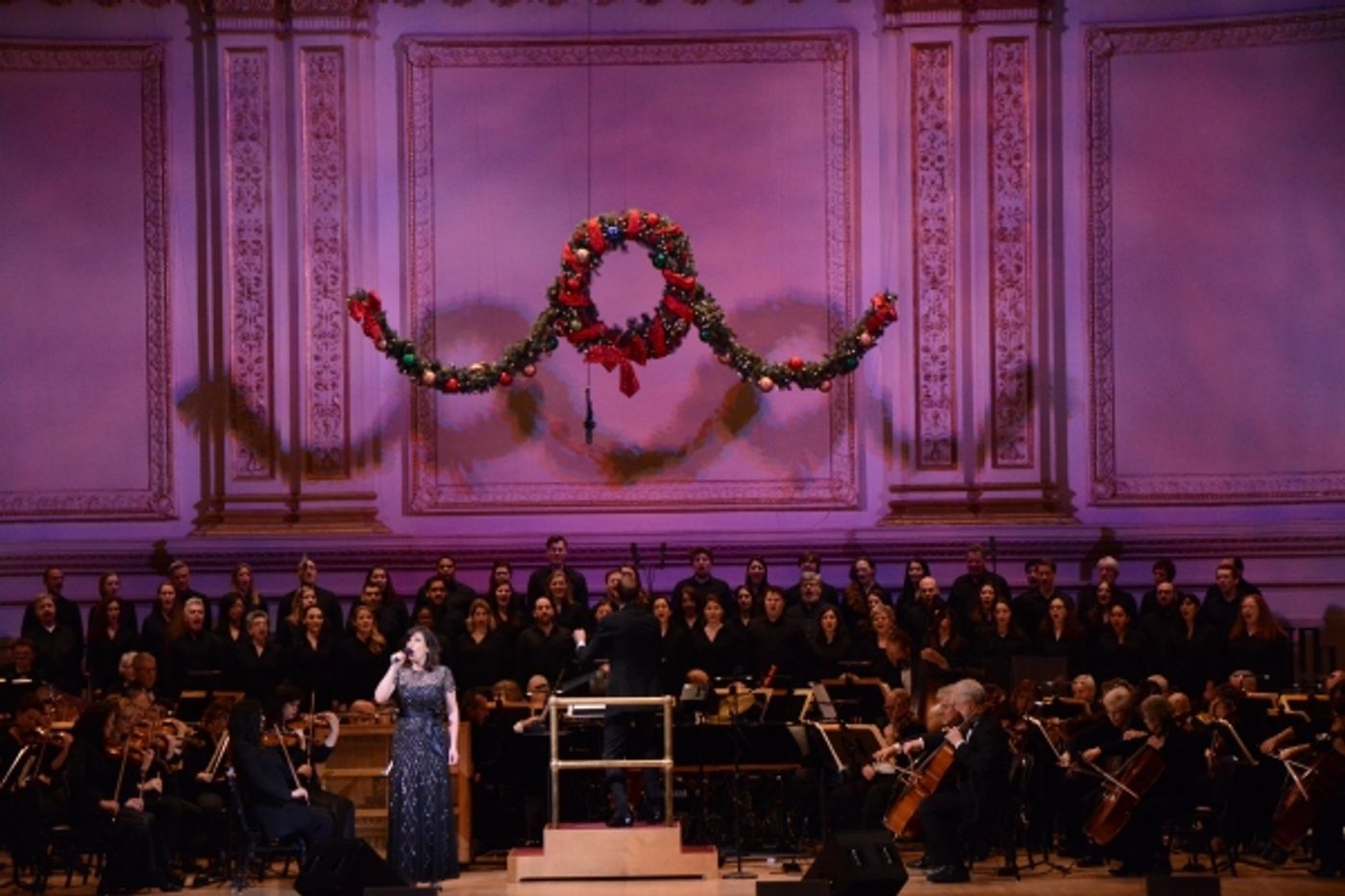 Photo Coverage: Stephanie J. Block, Brian d'Arcy James and the New York Pops Celebrate Christmas at Carnegie Hall Photo Coverage: Stephanie J. Block, Brian d'Arcy James and the New York Pops Celebrate Christmas at Carnegie Hall Image
