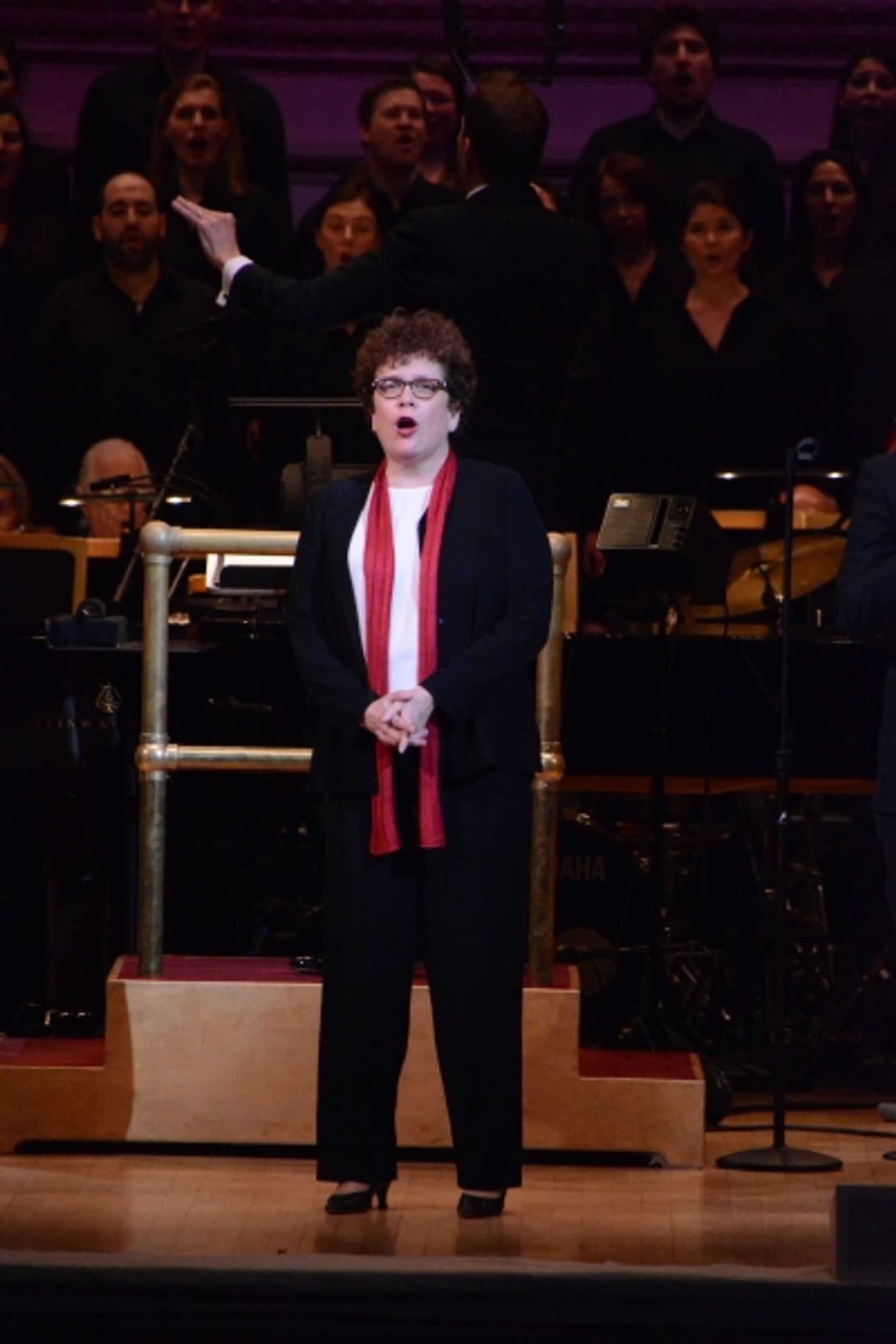 Photo Coverage: Stephanie J. Block, Brian d'Arcy James and the New York Pops Celebrate Christmas at Carnegie Hall  Image