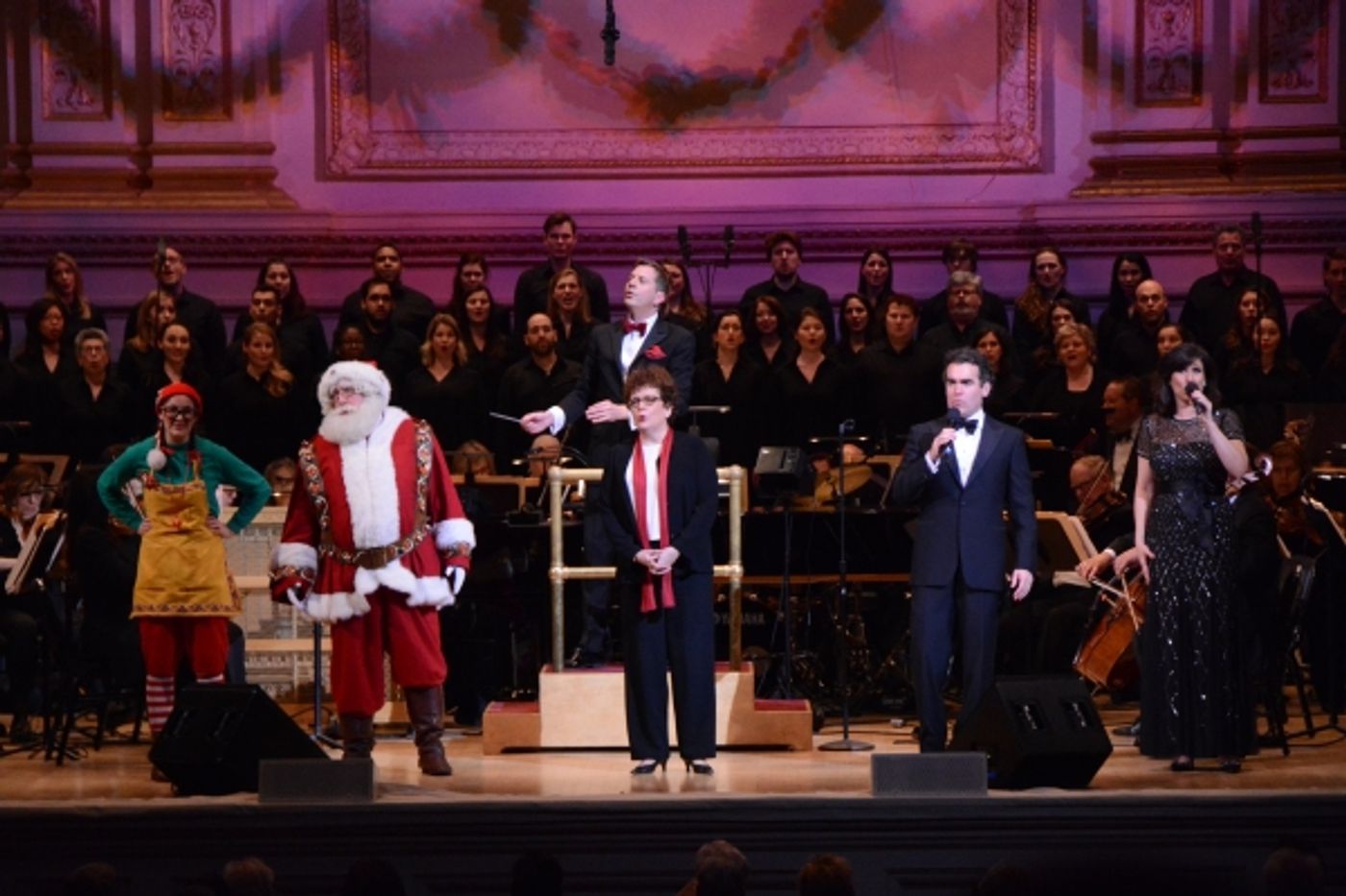 Photo Coverage: Stephanie J. Block, Brian d'Arcy James and the New York Pops Celebrate Christmas at Carnegie Hall Photo Coverage: Stephanie J. Block, Brian d'Arcy James and the New York Pops Celebrate Christmas at Carnegie Hall Image