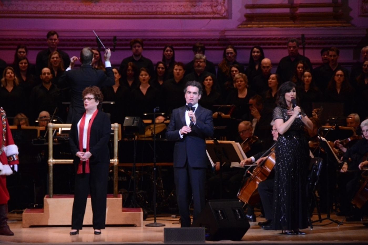 Photo Coverage: Stephanie J. Block, Brian d'Arcy James and the New York Pops Celebrate Christmas at Carnegie Hall Photo Coverage: Stephanie J. Block, Brian d'Arcy James and the New York Pops Celebrate Christmas at Carnegie Hall Image