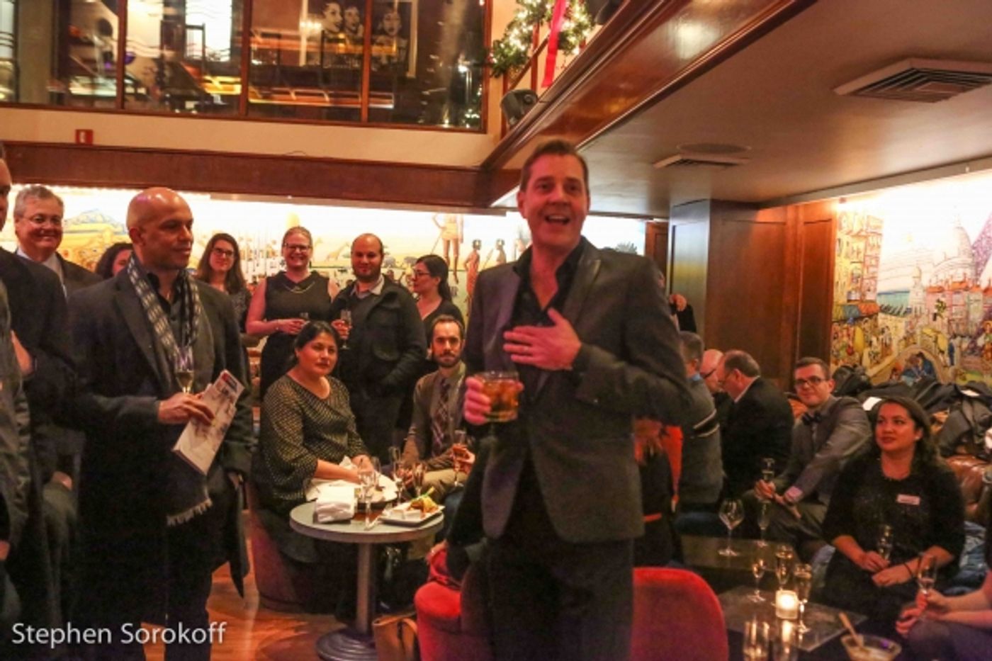 Photo Coverage: Inside The New York Pops Christmas Concert After-Party with Brian d'Arcy James, Stephanie J. Block, and More  Image