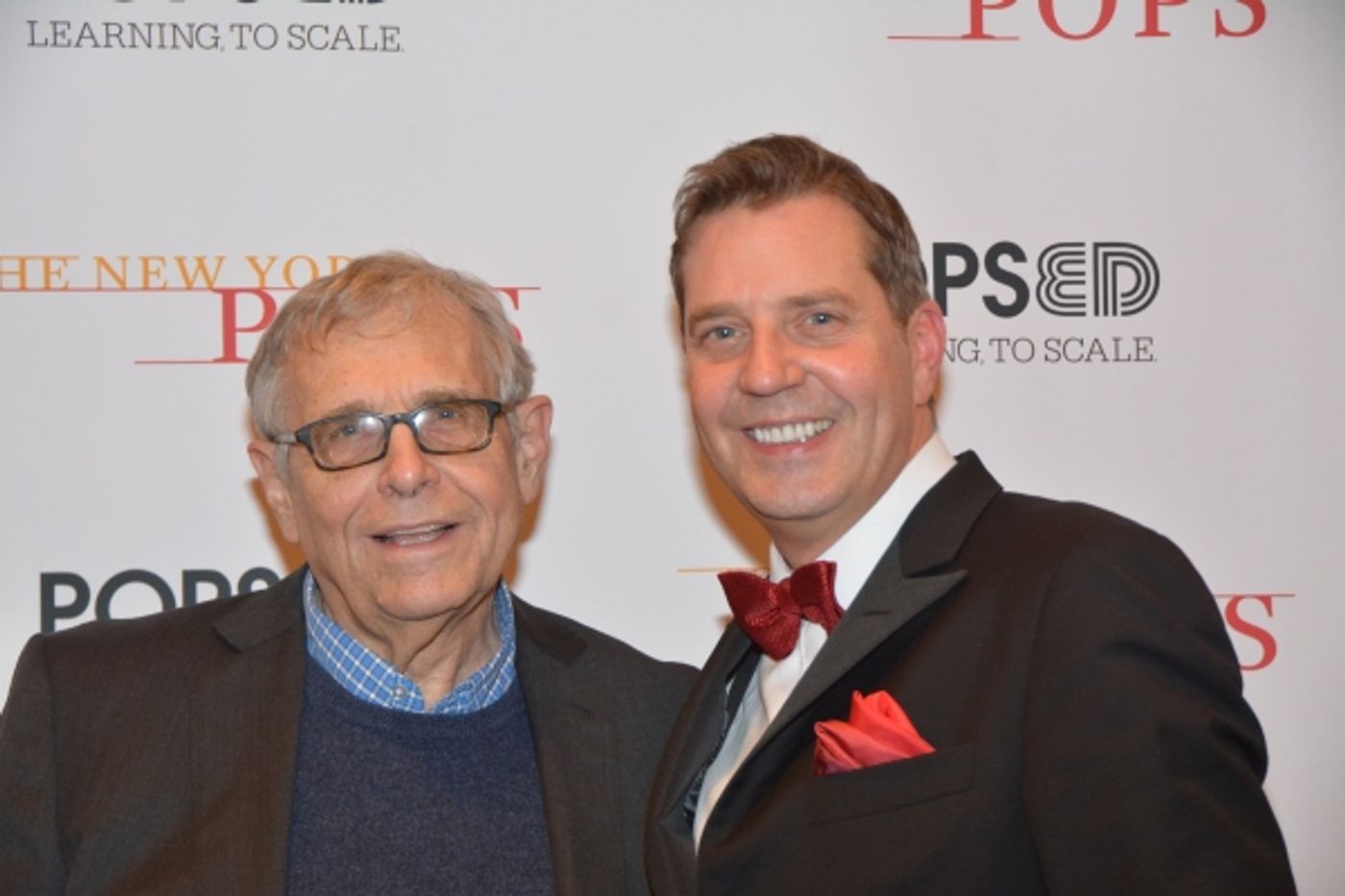 Photo Coverage: Stars Bring Holiday Cheer Backstage at New York Pops Carnegie Hall Concert Image