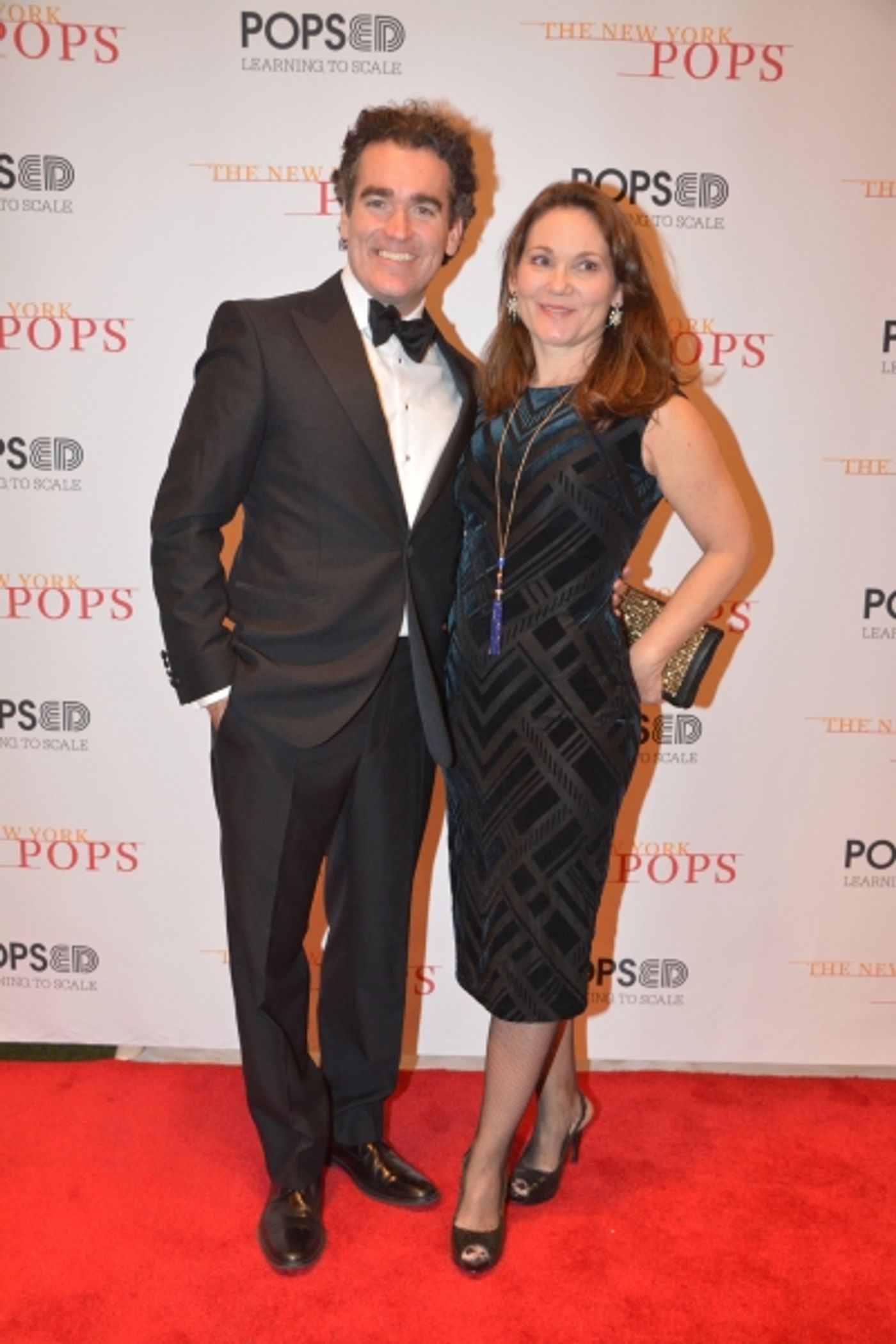 Photo Coverage: Stars Bring Holiday Cheer Backstage at New York Pops Carnegie Hall Concert Image