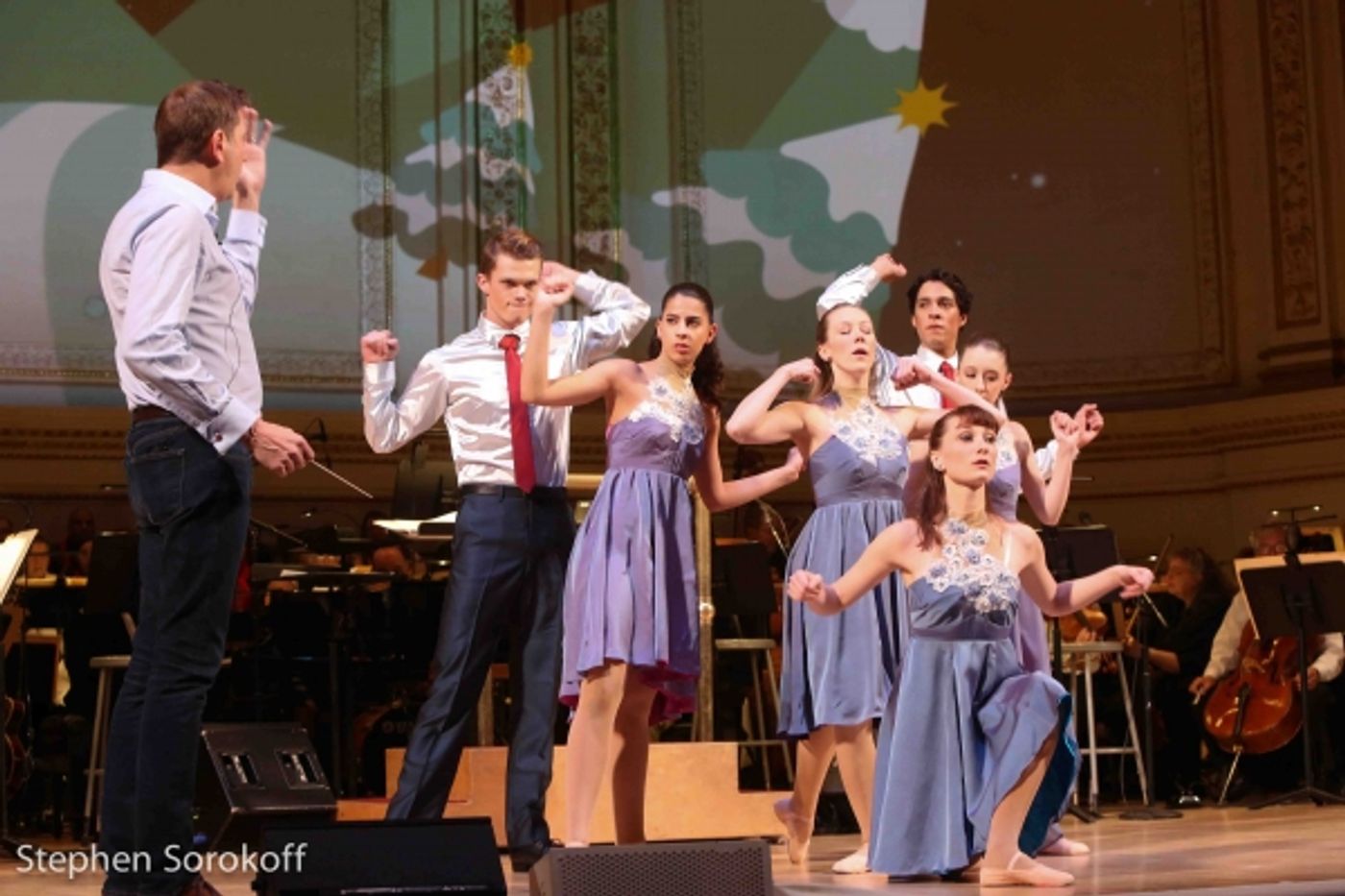 Photo Coverage: The New York Pops Rehearses The CHARLIE BROWN CHRISTMAS Family Concert  Image