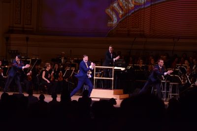 John Bolton, Steven Reineke and The New York Theatre Ballet Photo