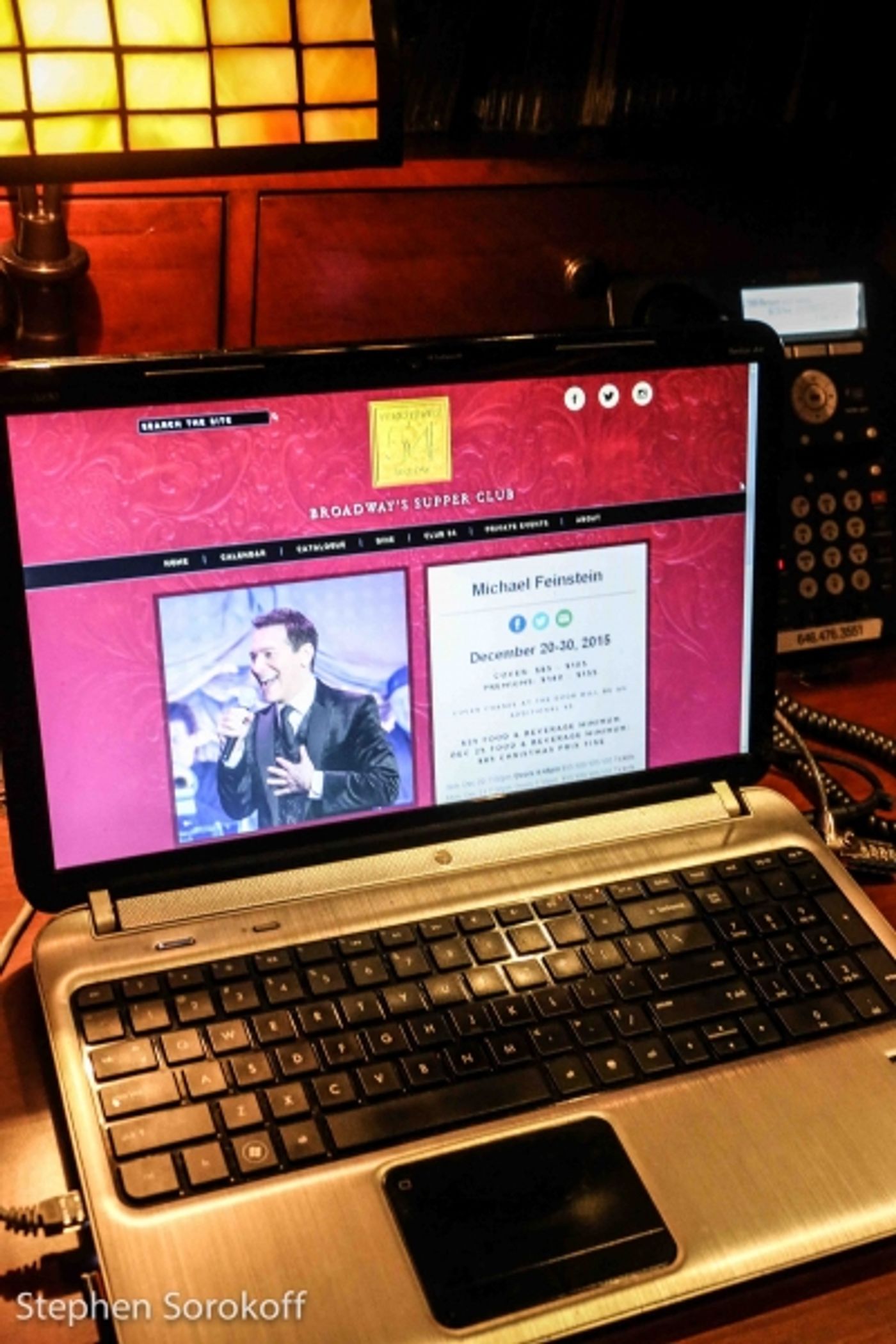 Photo Coverage: Michael Feinstein Opens Holiday Show at Feinstein's/54 Below! Photo Coverage: Michael Feinstein Opens Holiday Show at Feinstein's/54 Below! Image