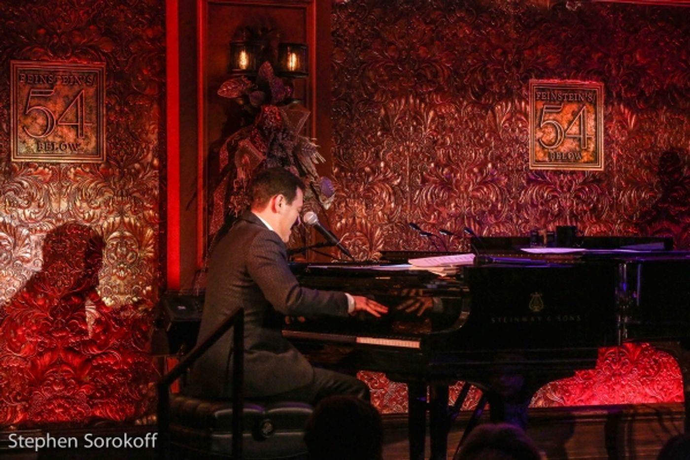 Photo Coverage: Michael Feinstein Opens Holiday Show at Feinstein's/54 Below!  Image