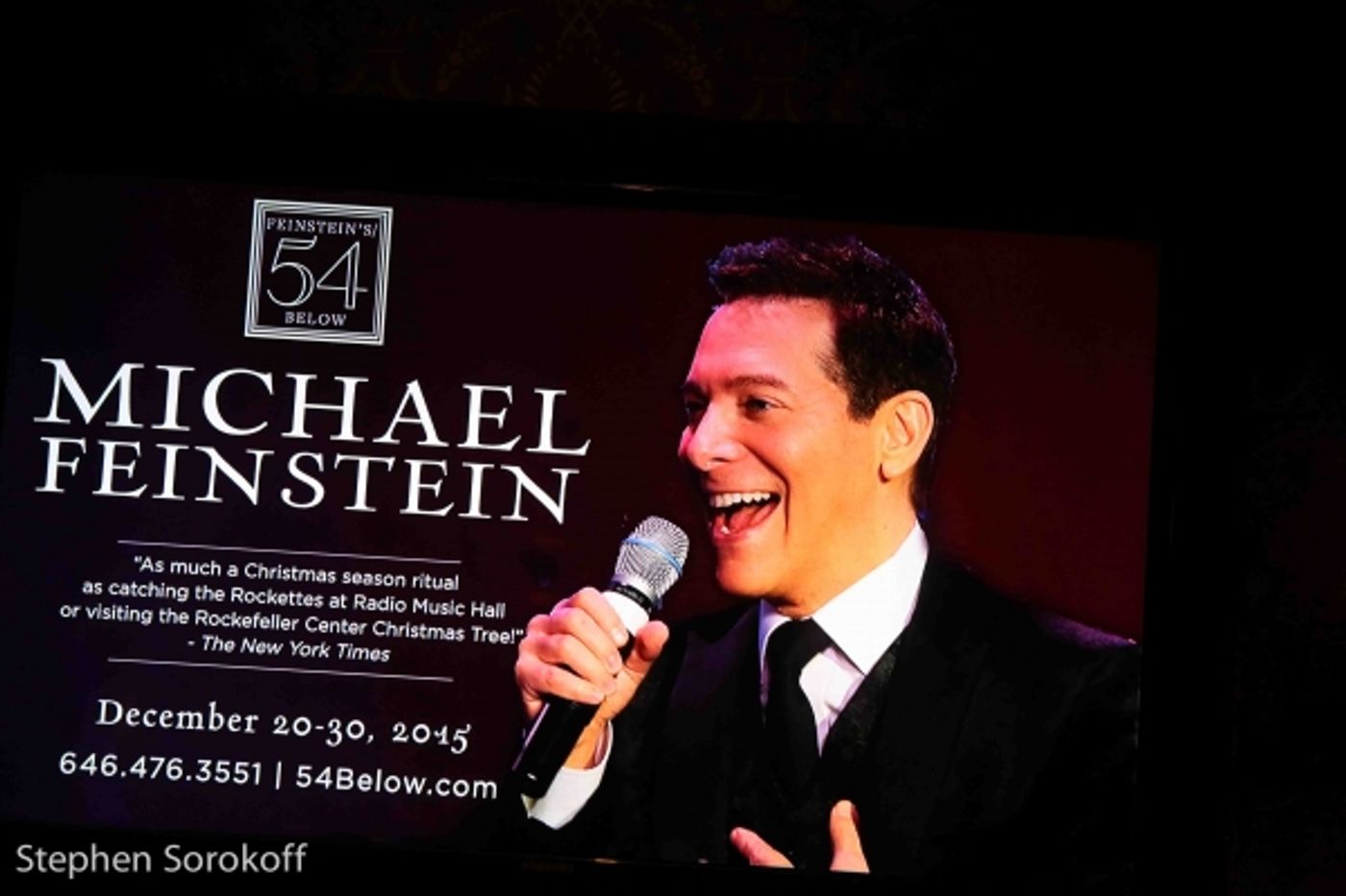 Photo Coverage: Michael Feinstein Opens Holiday Show at Feinstein's/54 Below! Photo Coverage: Michael Feinstein Opens Holiday Show at Feinstein's/54 Below! Image
