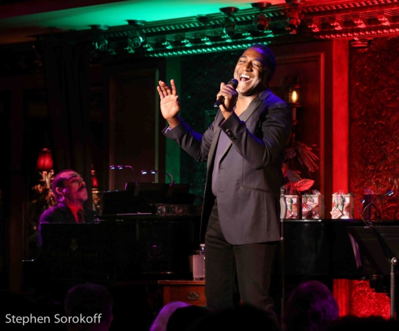 Photo Coverage: Norm Lewis Wishes You A SWINGIN' CHRISTMAS at Feinstein's/54 Below!  Image