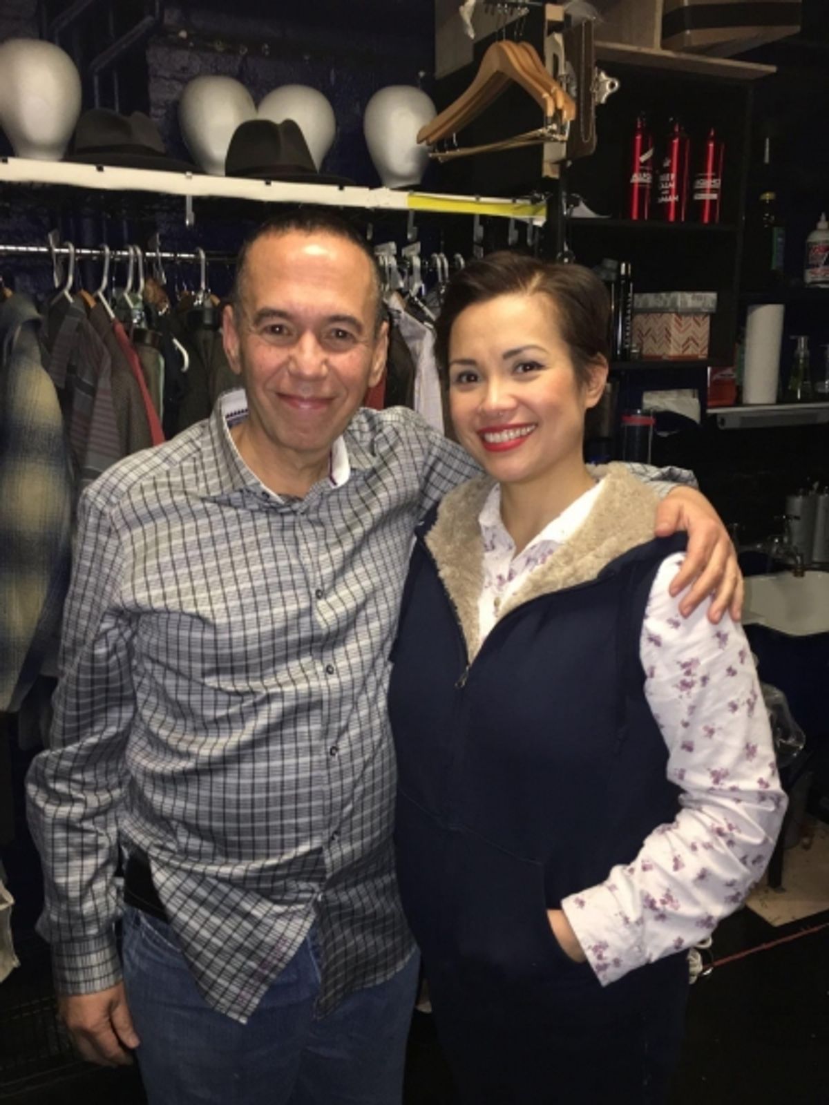 Gilbert Gottfried, Lea Salonga at 