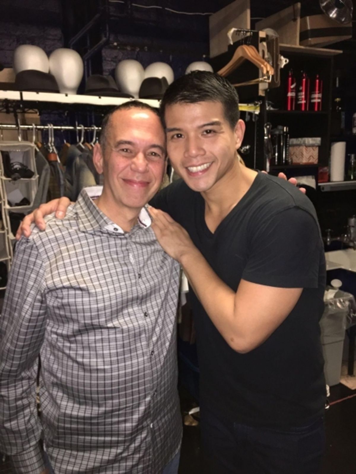 Gilbert Gottfried, Telly Leung at 
