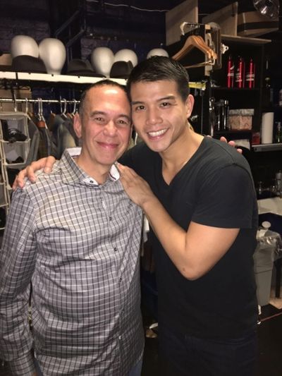 Gilbert Gottfried, Telly Leung Photo