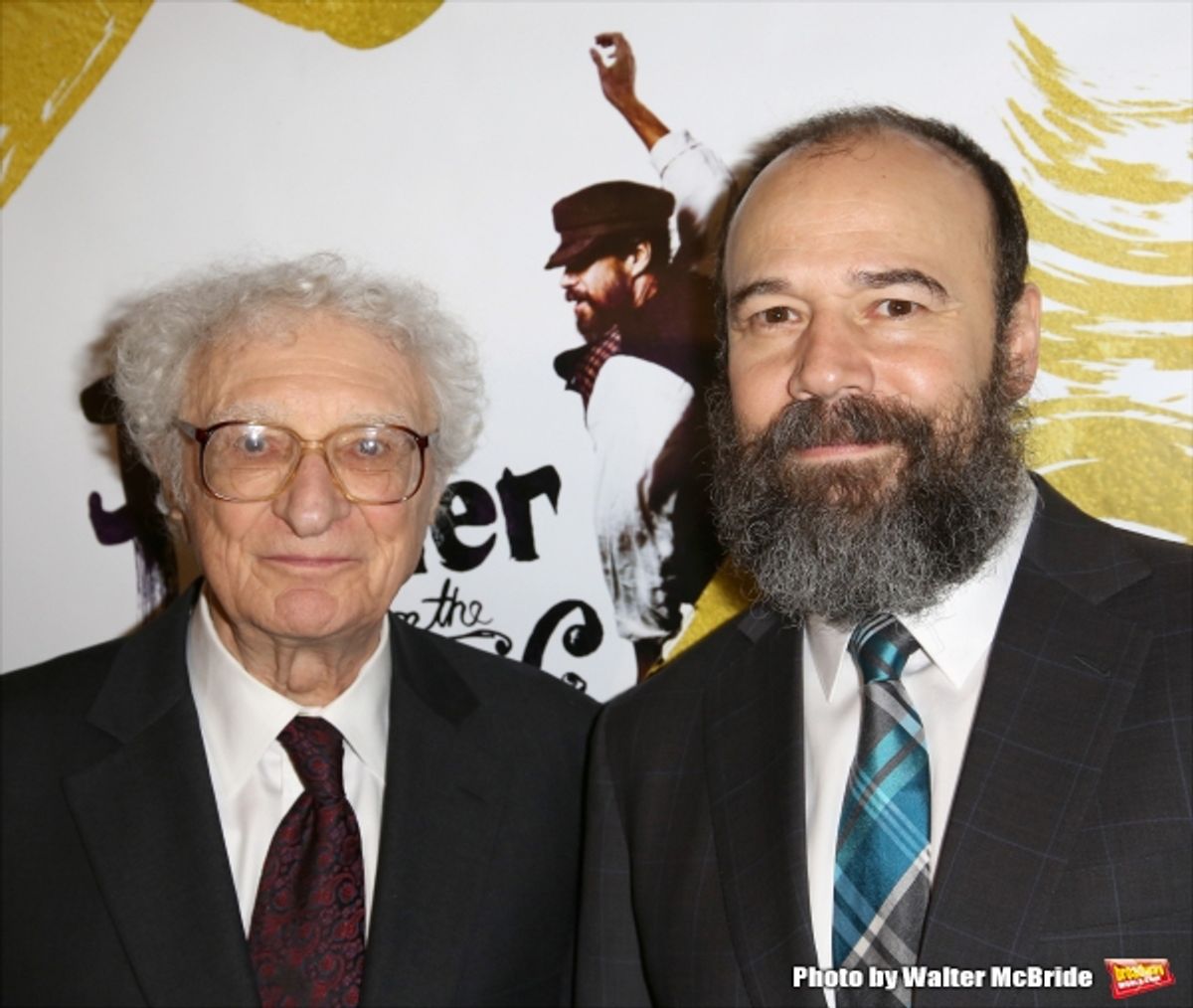 Sheldon Harnick and Danny Burstein at 