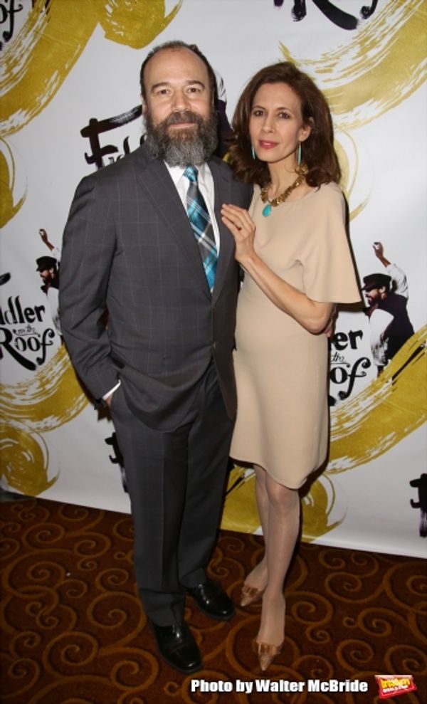 Danny Burnstein and Jessica Hecht  Photo