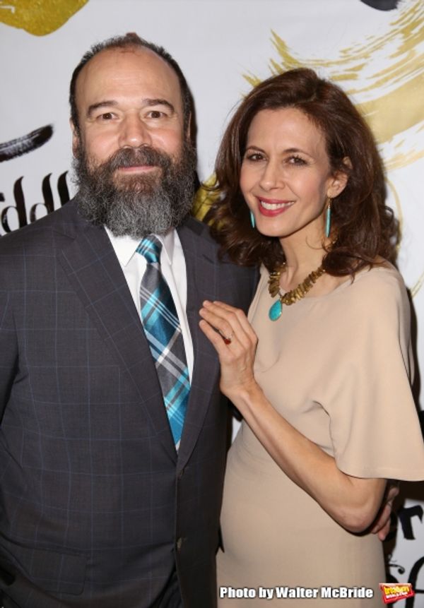 Danny Burnstein and Jessica Hecht  Photo
