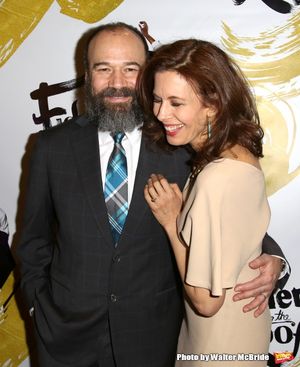 Danny Burstein and Jessica Hecht  Photo