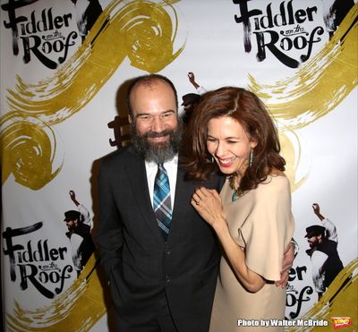 Danny Burstein and Jessica Hecht  Photo