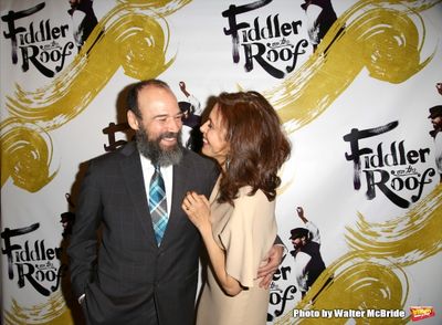 Danny Burstein and Jessica Hecht  Photo