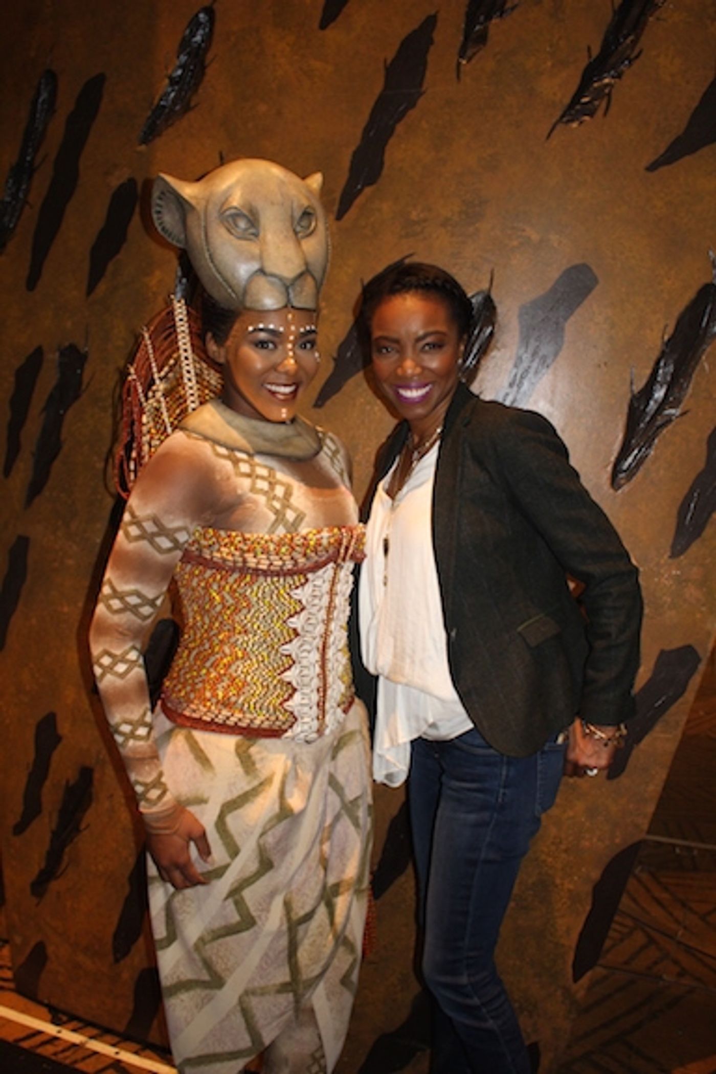 Photo Flash: Heather Headley Attends THE LION KING in Chicago  Image
