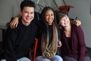 Brian Hayes, Myka Buck and Keauna Pierce Photo