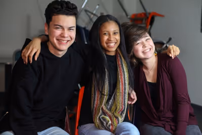Brian Hayes, Myka Buck and Keauna Pierce Photo