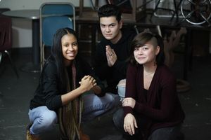 Myka Buck, Brian Hayes and Keauna Pierce Photo