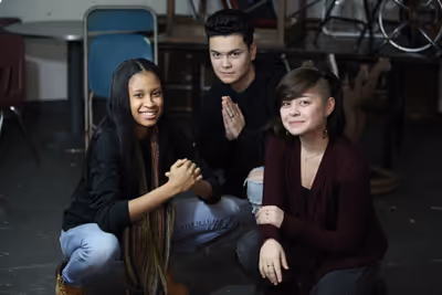 Myka Buck, Brian Hayes and Keauna Pierce Photo