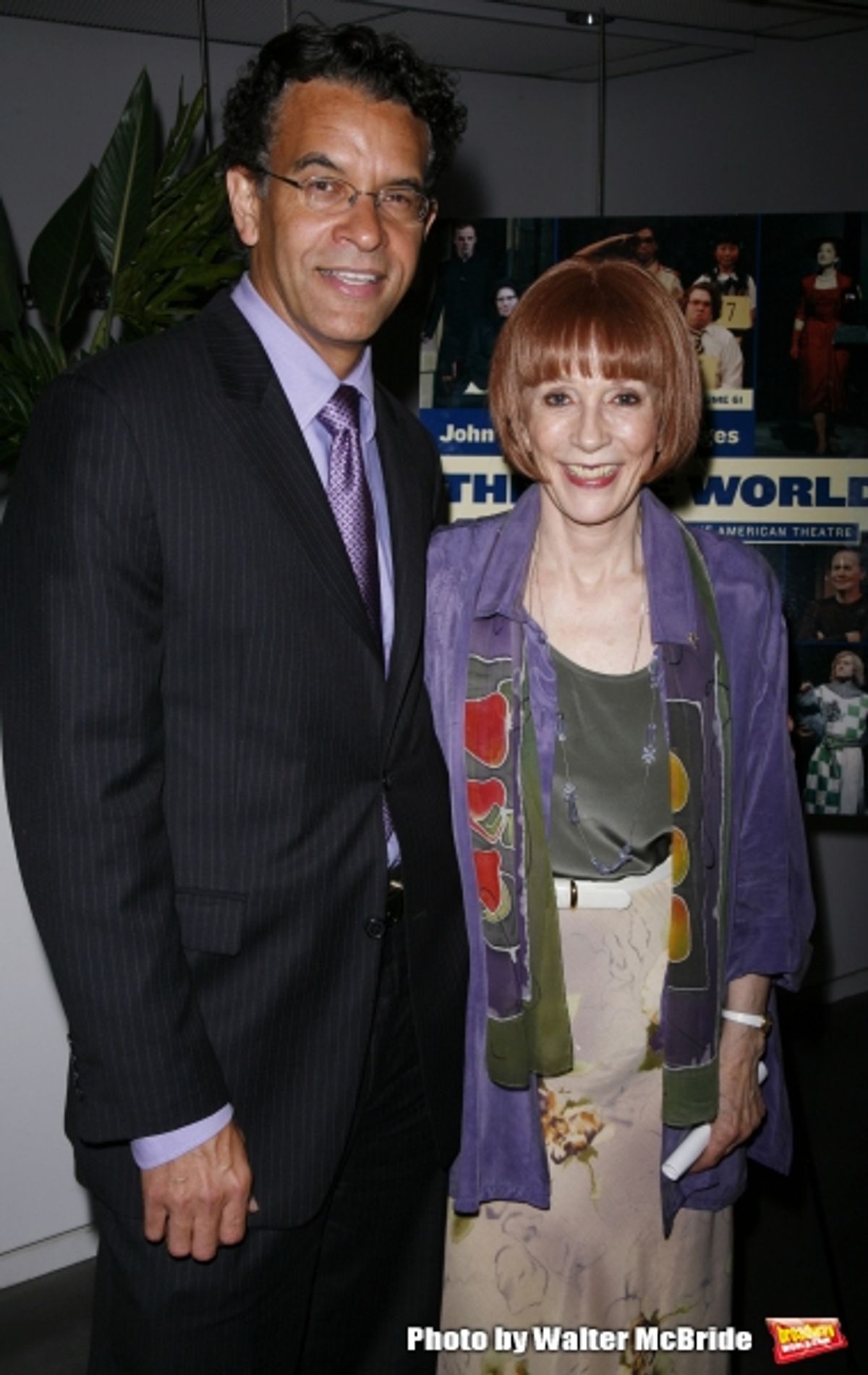 Brian Stokes Mitchell & Patricia Elliott attends the 2007 Theatre World Awards for Outstanding Broadway or Off-Broadway Debuts. Held at the World Stages Theatre in New York City. June 5, 2007 at 