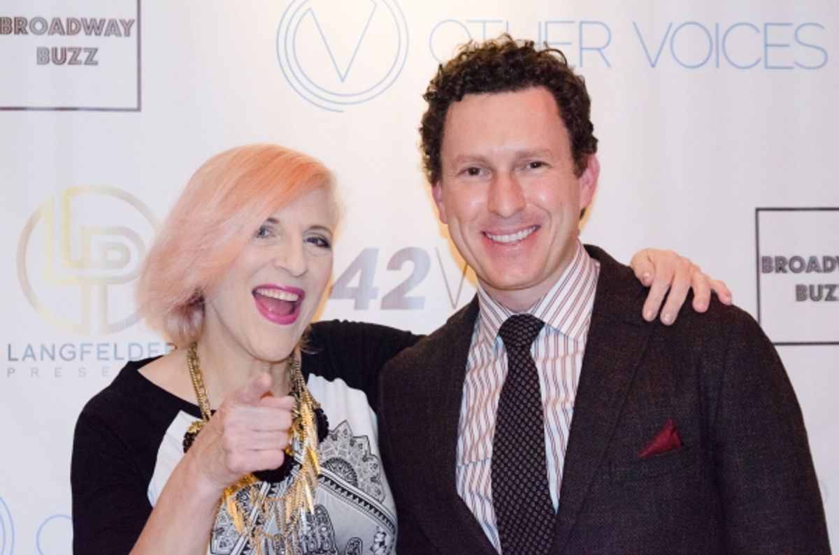 Lisa Lampanelli and Jacob Langfelder at 