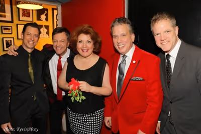 Daniel Glass, Jim Caruso, Klea Blackhurst, Billy Stritch and Steve Doyle Photo