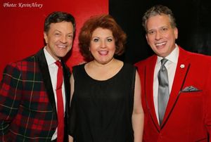 Jim Caruso, Klea Blackhurst and Billy Strtich Photo