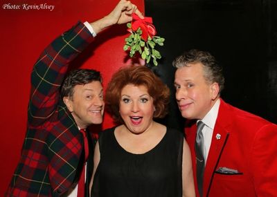 Jim Caruso, Klea Blackhurst and Billy Strtich Photo