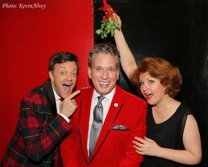 Jim Caruso, Klea Blackhurst and Billy Strtich Photo