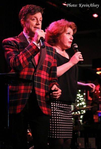 Jim Caruso and Klea Blackhurst Photo