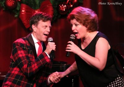 Jim Caruso and Klea Blackhurst Photo