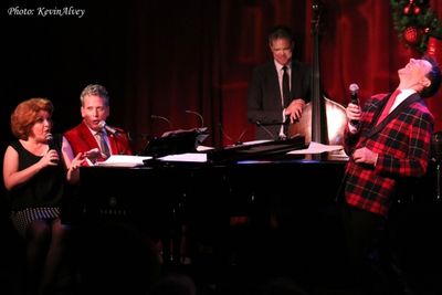 Klea Blackhurst, Billy Stritch, Daniel Glass and Jim Caruso Photo