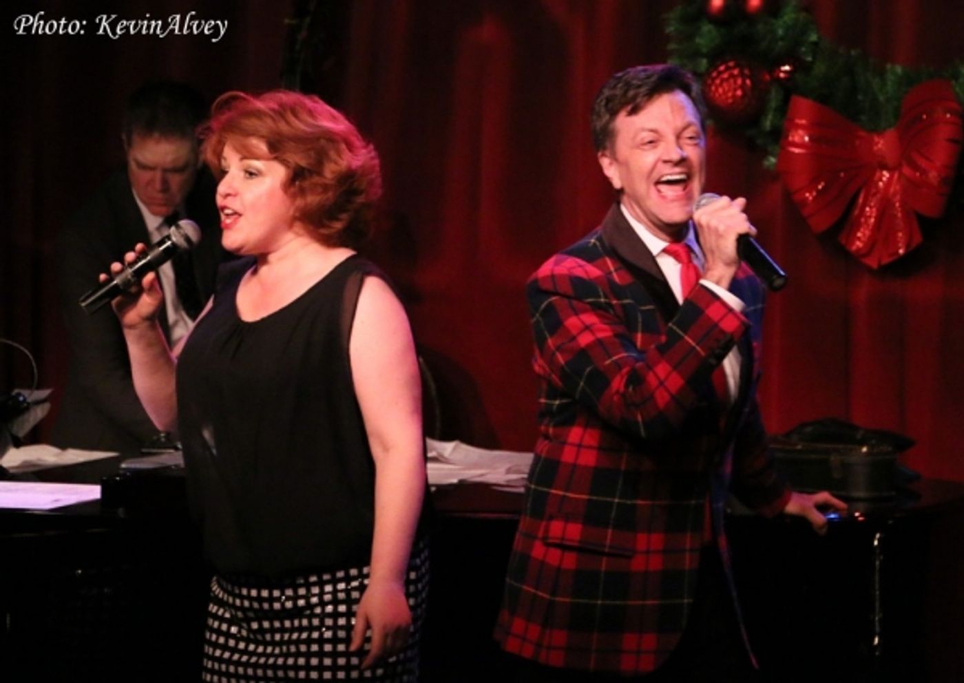 Photo Flash: Klea Blackhurst, Billy Stritch and Jim Caruso Return with A SWINGING BIRDLAND CHRISTMAS  Image