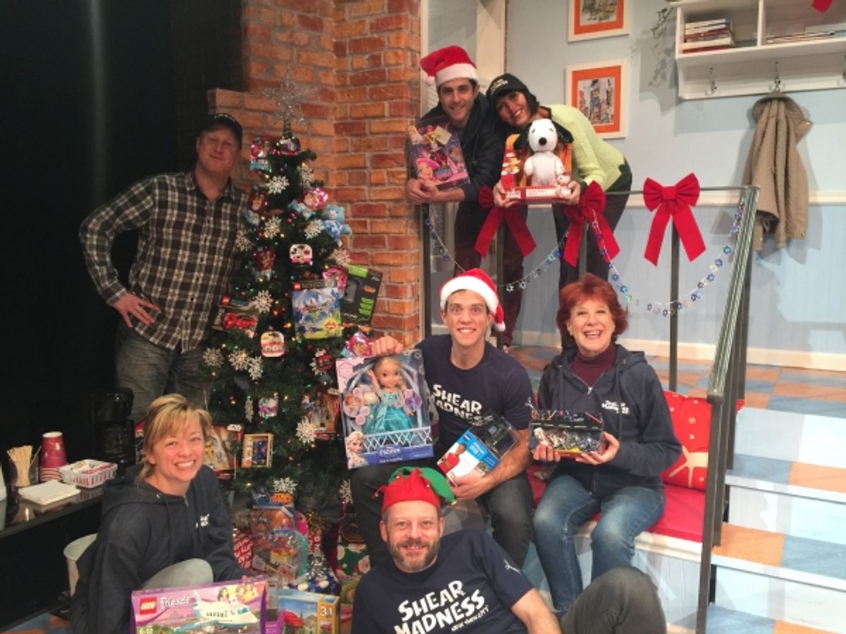 Patrick Noonan, Kate Middleton, Adam Gerber (top), Jordan Ahnquist (middle), Jeremy Kushnier (bottom), Lynne Wintersteller and Mary Ann Conk at 