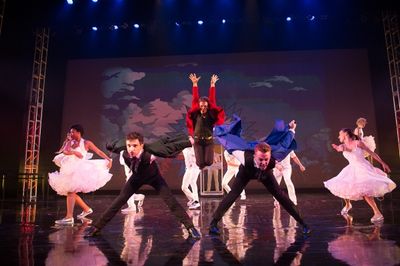 Rick Faugno, Tyler Hanes, Mikey Winslow & Company Photo