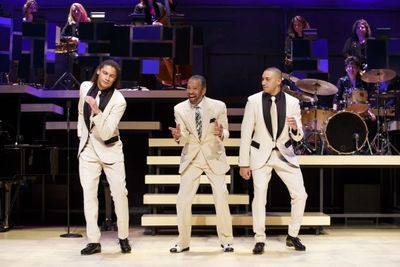 Leon Manzari, Maurice Hines and John Manzari Photo