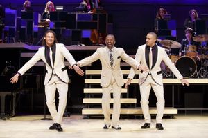 Leon Manzari, Maurice Hines and John Manzari @ BroadwayWorld Leon Manzari, Maurice Hines and John Manzari Photo