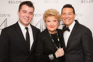 Lucas DeBard, Marilyn Maye, Michael Feinstein Photo