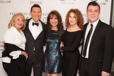 Elaine Paige, Michael Feinstein, Susan Lucci, Bernadette Peters, and Lucas DeBard Photo