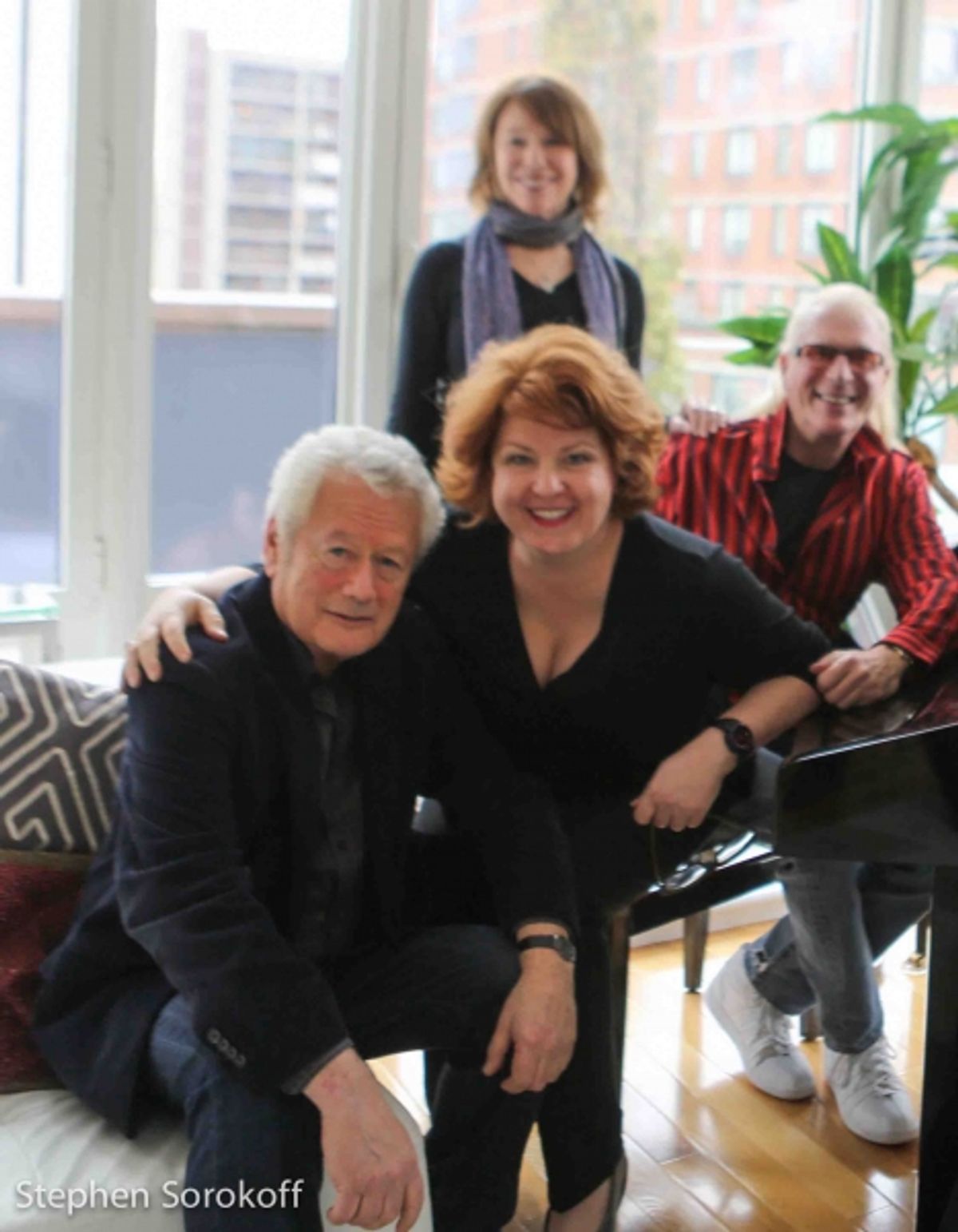 Stephen Sorokoff, Klea Blackhurst Lissa Levin, Chuck Steffan at 