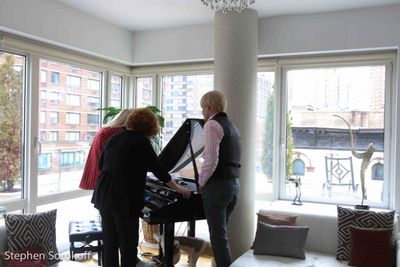 Klea Blackhurst, Ron Abel, Chuck Steffan Photo