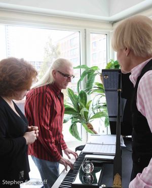 Klea Blackhurst, Ron Abel, Shuck Steffan Photo